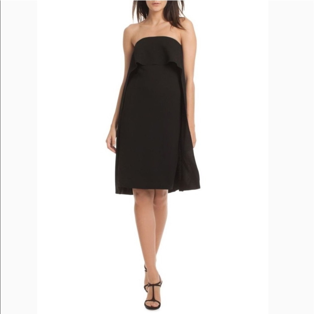 Trina Turk Genius Strapless Popover Shift Dress